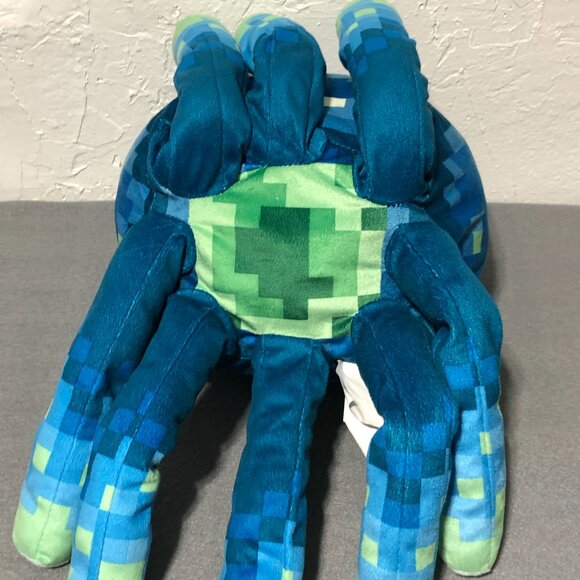 MINECRAFT Earth Glow Squid 19 in Pillow Glow In The Dark Plush - Picture 6 of 11